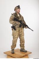 Soldier in American Army Military Uniform 0095